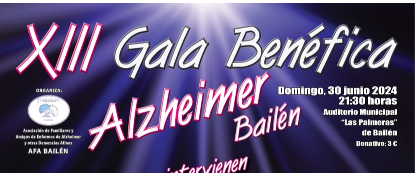 Actuación en XIII Gala Benéfica Alzheimer